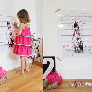 Украсете с картините детската стая