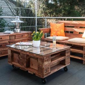 Заложете на цялостно палети обзавеждане