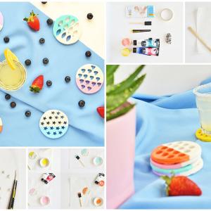 Очарователни подложки за студените напитки през лятото