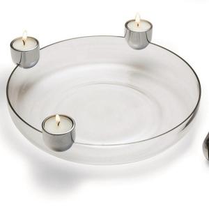 Красива фруктиера със свещи