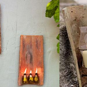 Романтични идеи за градината с керемиди