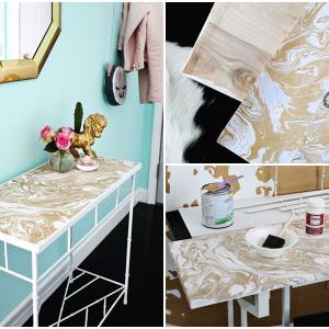 Преобразете напълно визията на старата метална етажерка