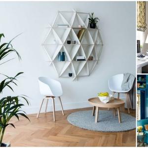 Несъразмерните форми обособяват помещението