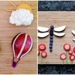 Създайте приказно вкусен пейзаж от плодове