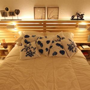 Табло за легло с вградено осветление