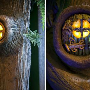 Изящни прозорчета и вратичка