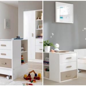 Някои бебешки креватчета се трансформират в по-големи легла