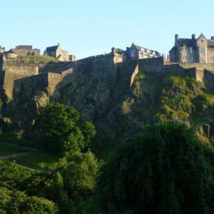 Замъкът в Единбург, Шотландия