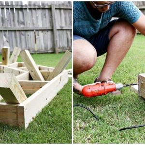 Прикрепете крачетата, като използвате допълнителни винтове за по-голяма устойчивост