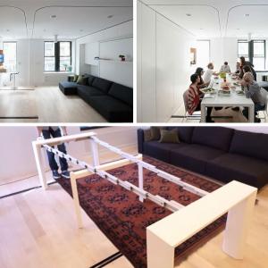 От празна малка стая в трапезария