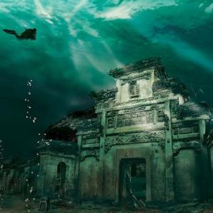 Подводният град Шичен, Китай