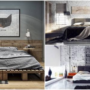 4 прекрасни спални в индустриален дизайн4 прекрасни спални в индустриален дизайн