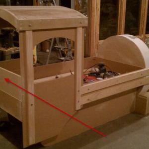 Стъпка 8: Заден борд