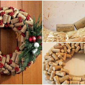 Нестандартен коледен венец
