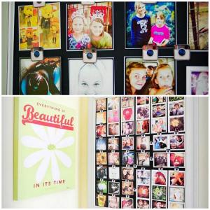 Пренесете снимките от социалната мрежа върху стената