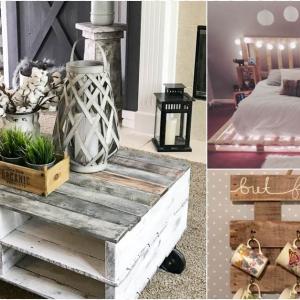 Красиви мебели от палети за всяка стая у дома