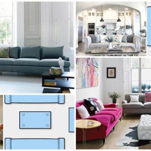 7 идеи за практично подреждане на мебелите в хола