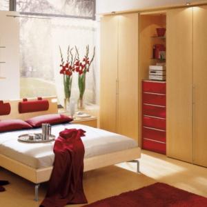 Спалня в червено за повече дързост, стил и романтика