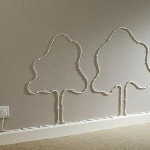 Създайте изкуство на стената с кабели