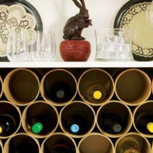 Наредете вината в шкафа