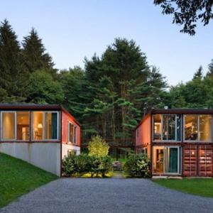 Къща от контейнери в Калифон, Ню Джърси