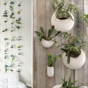 Как да си направите сами флорална украса за стена