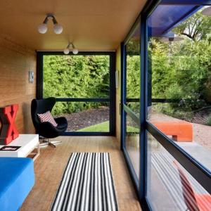 Къща от контейнери в Сан Антонио, Тексас