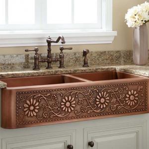 Медта ще придаде специфичен чар на мивката ви