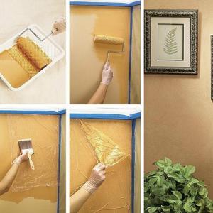 Боядисване с найлонова торбичка