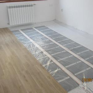 Монтаж на електрическо подово отопление 1