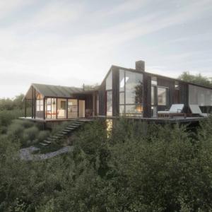 Дизайн и визуализиране на скандинавска къща