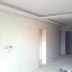 Шпакловка,скрито осветление и боядисване