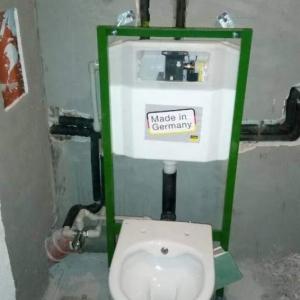 Монтаж на вградена тоалетна