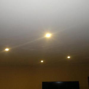 Скрито осветление окачен таван от гипсокартон
