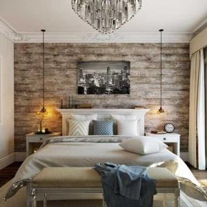 Примамливи текстури – още един плюс на спалнята в скандинавски стил