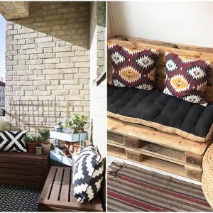 Пейки от дървени щайги