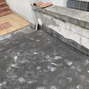 Битумна хидроизолация и лепене на плочки на тераса София ул.Цар Симеон