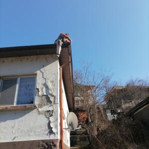 Направа на нов покрив и топлоизолация на къща Гара Бов
