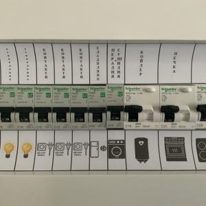Апартаментно електро табло 2