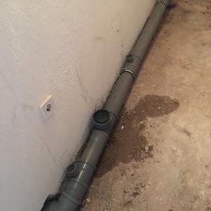 Канализационна система в баня