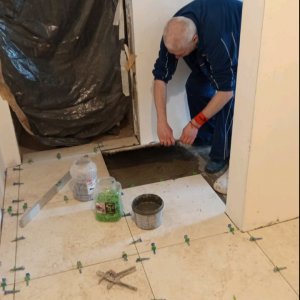 Полагане на гранитогрес