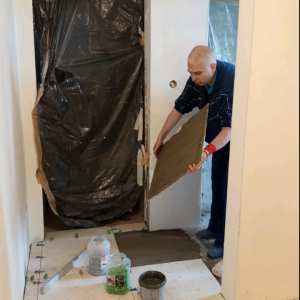 Полагане на гранитогрес