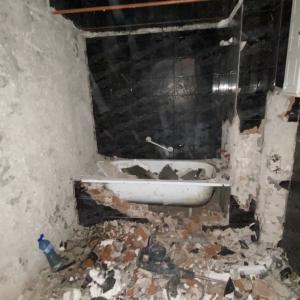 Къртене на банята