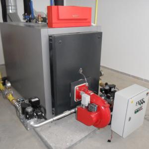 Комбинирана горелка на природна газ и биогаз