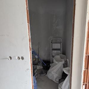 Втора баня на шпакловка и замазка