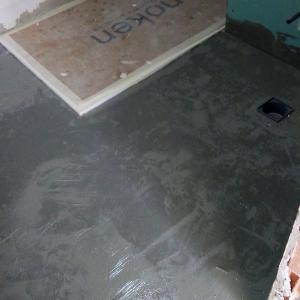 Подова замазка в баня