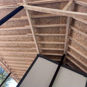 Как изглежда дървената конструкция, която сме направили