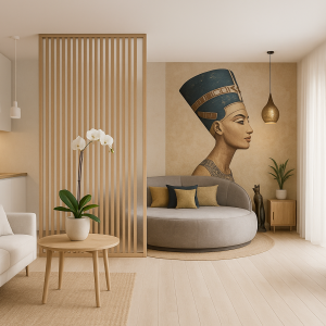 Scandinavian Living with Egyptian Elegance