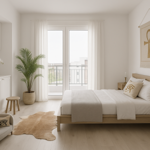 спалня с египетски мотиви