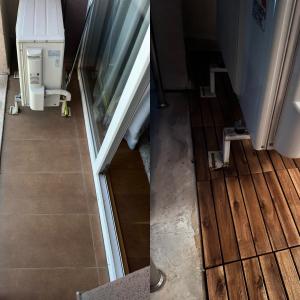 Монтиране на декинг и первази (преди и след) 3